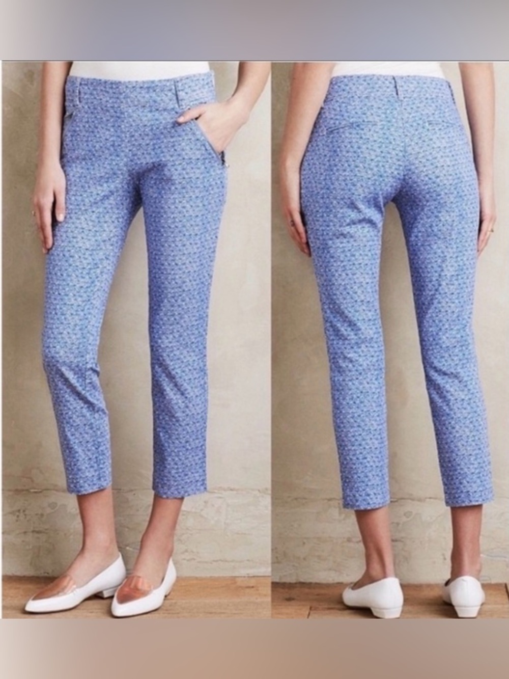 Anthropologie Cartonnier Seashell Charlie Crop
Pants
